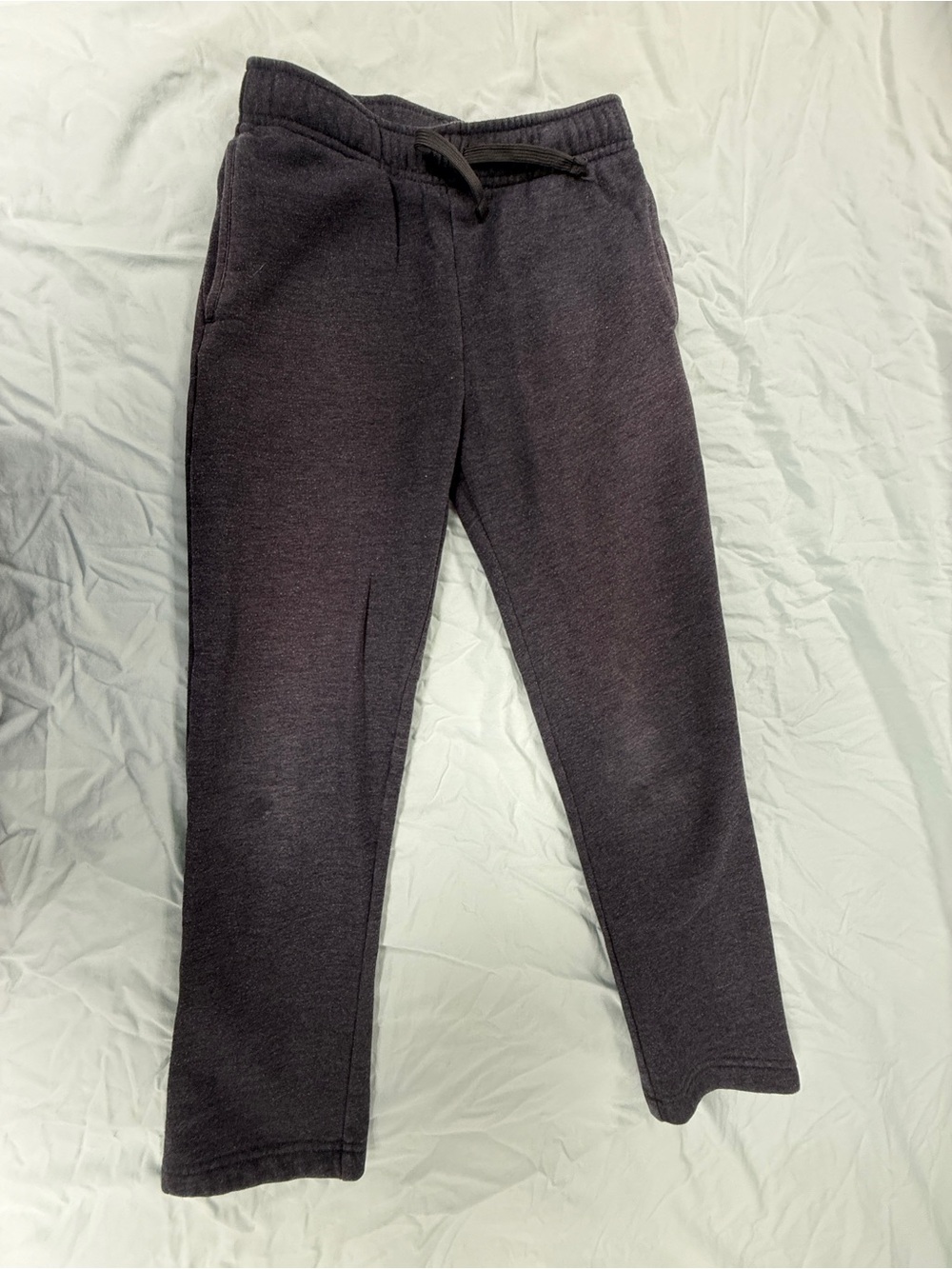 Tek Gear Ultrasoft Fleece Boys Youth Large Dark Grey Athletic Pants